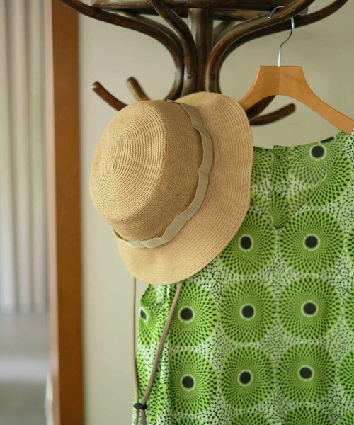 Bshop（ビショップ）の「cableami | オーガニックコットン ブッシュハット WOMEN（ハット・レディース・ベージュ/ネイビー/ブラウン・M）」の3枚目の写真