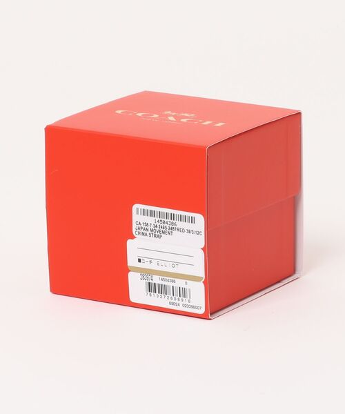 COACH(コーチ)の「【COACH】 コーチ ELLIOT レディース ウォッチ(アナログ腕時計・レディース・レッド・FREE)」の2枚目の写真
