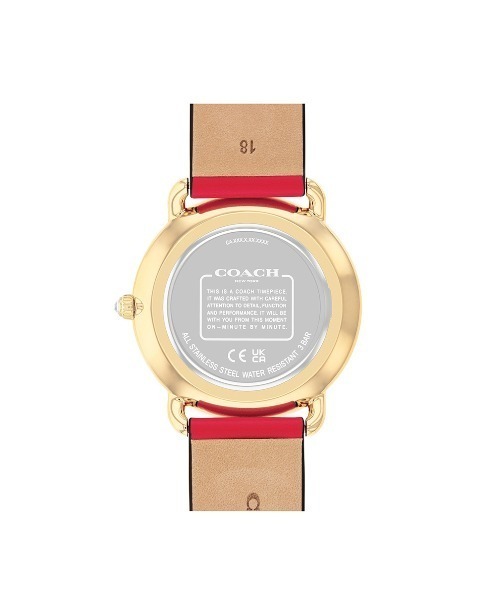 COACH(コーチ)の「【COACH】 コーチ ELLIOT レディース ウォッチ(アナログ腕時計・レディース・レッド・FREE)」の7枚目の写真