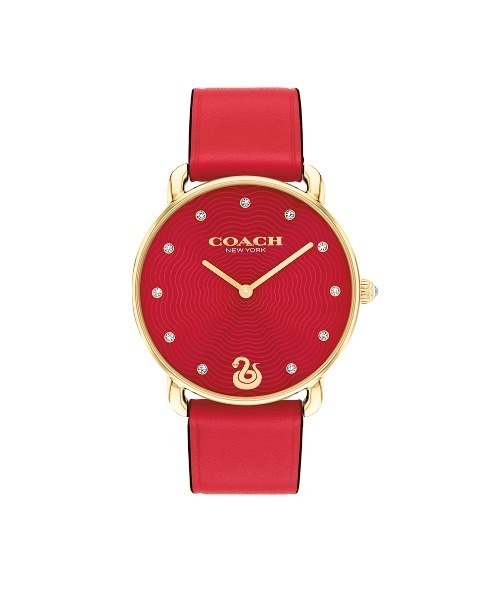 COACH(コーチ)の「【COACH】 コーチ ELLIOT レディース ウォッチ(アナログ腕時計・レディース・レッド・FREE)」の9枚目の写真