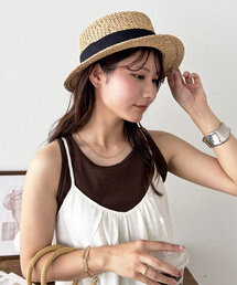 DISCOAT | 手編みカンカンハット(ハット)