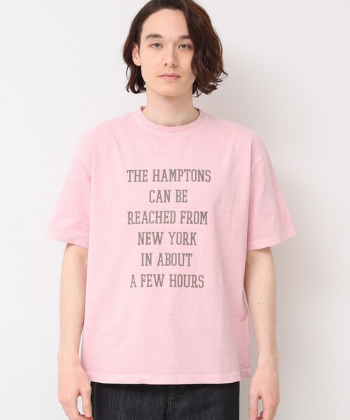 Dessin（デッサン）の「【ユニセックス・洗える】ピグメントTシャツ（Tシャツ/カットソー・レディース・チャコールグレー/カーキ/ピンク系・00/01/02/03/04）」の16枚目の写真