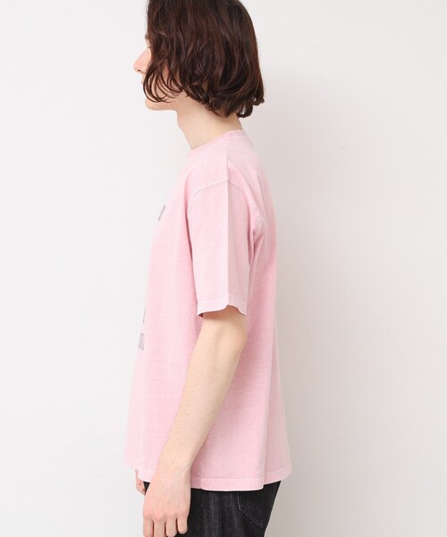 Dessin（デッサン）の「【ユニセックス・洗える】ピグメントTシャツ（Tシャツ/カットソー・レディース・チャコールグレー/カーキ/ピンク系・00/01/02/03/04）」の17枚目の写真