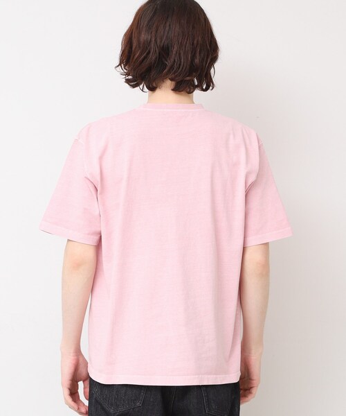 Dessin（デッサン）の「【ユニセックス・洗える】ピグメントTシャツ（Tシャツ/カットソー・レディース・チャコールグレー/カーキ/ピンク系・00/01/02/03/04）」の18枚目の写真