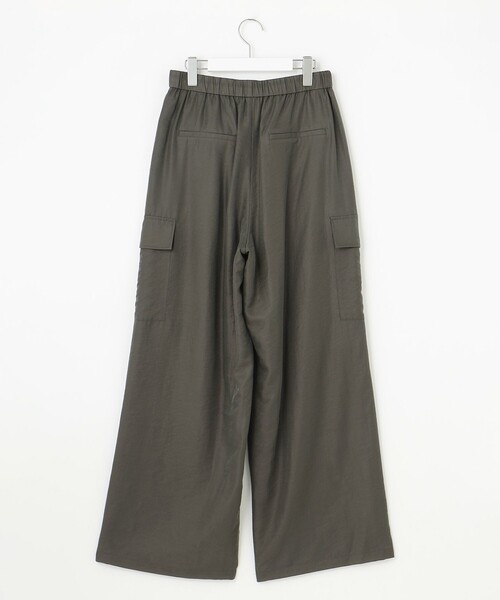 23区（ニジュウサンク）の「【SLOW/一部店舗限定】ブライトヴィンテージクロス カーゴパンツ（カーゴパンツ・レディース・グレー系/カーキ系・46/48/44）」の7枚目の写真