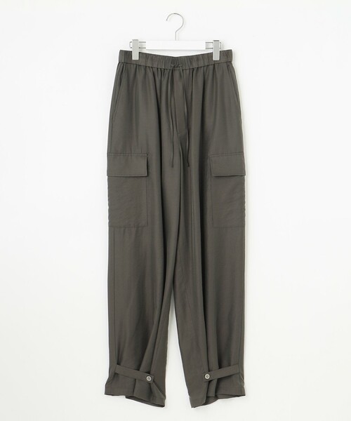23区（ニジュウサンク）の「【SLOW/一部店舗限定】ブライトヴィンテージクロス カーゴパンツ（カーゴパンツ・レディース・グレー系/カーキ系・46/48/44）」の13枚目の写真