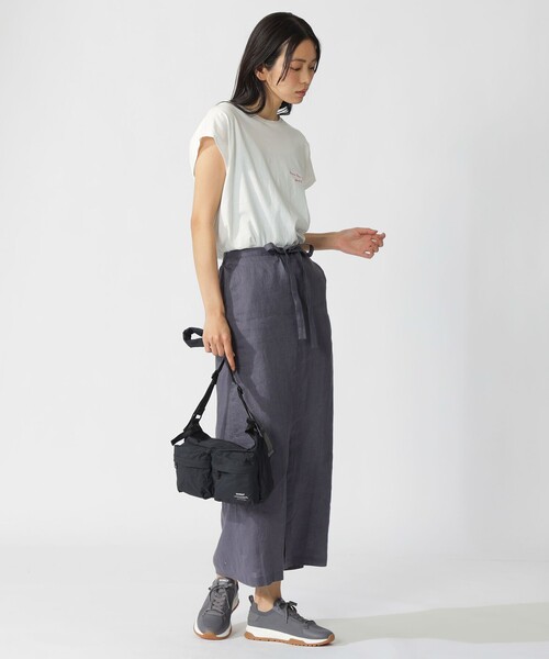 ECOALF(エコアルフ)の「NAMUR BECAUSE Tシャツ / NAMURALF T-SHIRT WOMAN(Tシャツ/カットソー・レディース・グレー/ホワイト/ベージュ系その他2・FREE)」の11枚目の写真