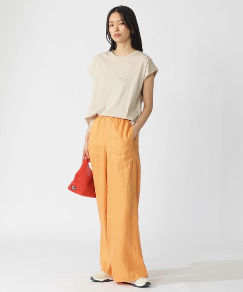 ECOALF(エコアルフ)の「NAMUR BECAUSE Tシャツ / NAMURALF T-SHIRT WOMAN(Tシャツ/カットソー・レディース・グレー/ホワイト/ベージュ系その他2・FREE)」の13枚目の写真