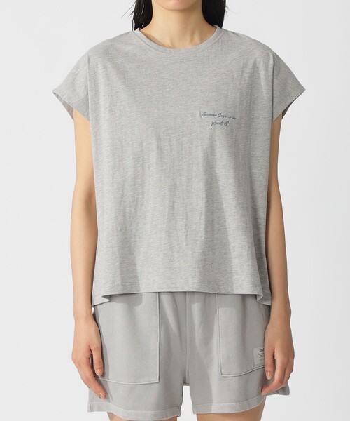 ECOALF(エコアルフ)の「NAMUR BECAUSE Tシャツ / NAMURALF T-SHIRT WOMAN(Tシャツ/カットソー・レディース・グレー/ホワイト/ベージュ系その他2・FREE)」の14枚目の写真