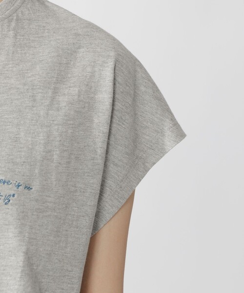 ECOALF(エコアルフ)の「NAMUR BECAUSE Tシャツ / NAMURALF T-SHIRT WOMAN(Tシャツ/カットソー・レディース・グレー/ホワイト/ベージュ系その他2・FREE)」の17枚目の写真