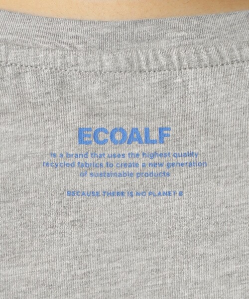 ECOALF(エコアルフ)の「NAMUR BECAUSE Tシャツ / NAMURALF T-SHIRT WOMAN(Tシャツ/カットソー・レディース・グレー/ホワイト/ベージュ系その他2・FREE)」の19枚目の写真