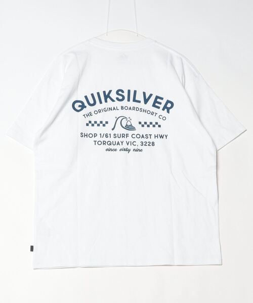 Quiksilver（クイックシルバー）の「クイックシルバー QUIKSILVER BRICKS AND MORTAR ST（Tシャツ/カットソー・メンズ・ブラック/イエロー/ホワイト・S/M/L/LL）」の4枚目の写真