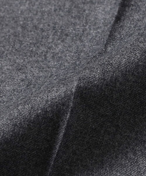 BEAMS F（ビームスエフ）の「ウール サキソニー 1プリーツ スラックス（その他パンツ・メンズ・グレー/チャコールグレー・42/44/46/48/50/52）」の9枚目の写真