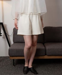 I_am（アイアム）の「high waist short tuck pants / ハイウエストショートタックパンツ（その他パンツ）」