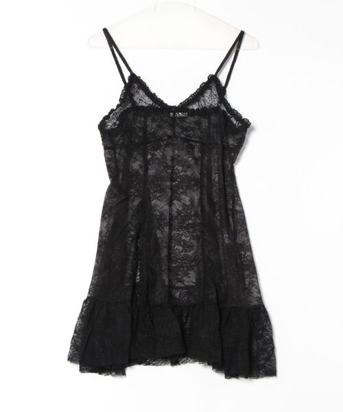 apres jour clair（アプレジュールクレア）の「【apres jour clair】レースフリルキャミチュニック【4周年記念アイテム】（チュニック・レディース・オフホワイト/ブラック・X-LARGE/フリー）」の21枚目の写真