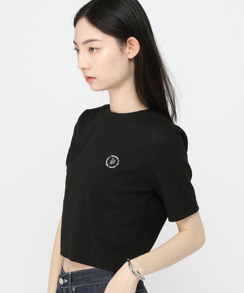 3.3 Field Trip （3.3フィールドトリップ）の「3.3 Field Trip／バックレースナンバーT（Tシャツ/カットソー・レディース・ホワイト/ブラック・FREE）」の2枚目の写真