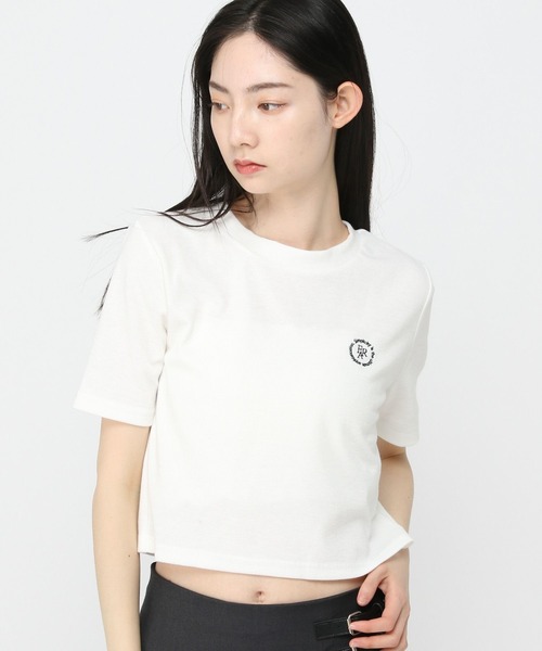 3.3 Field Trip （3.3フィールドトリップ）の「3.3 Field Trip／バックレースナンバーT（Tシャツ/カットソー・レディース・ホワイト/ブラック・FREE）」の6枚目の写真