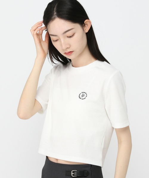 3.3 Field Trip （3.3フィールドトリップ）の「3.3 Field Trip／バックレースナンバーT（Tシャツ/カットソー・レディース・ホワイト/ブラック・FREE）」の7枚目の写真