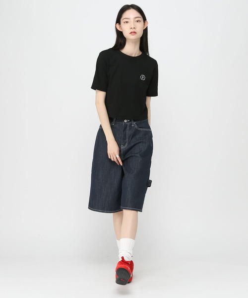 3.3 Field Trip （3.3フィールドトリップ）の「3.3 Field Trip／バックレースナンバーT（Tシャツ/カットソー・レディース・ホワイト/ブラック・FREE）」の10枚目の写真