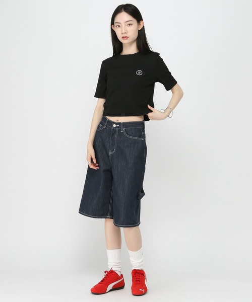 3.3 Field Trip （3.3フィールドトリップ）の「3.3 Field Trip／バックレースナンバーT（Tシャツ/カットソー・レディース・ホワイト/ブラック・FREE）」の11枚目の写真