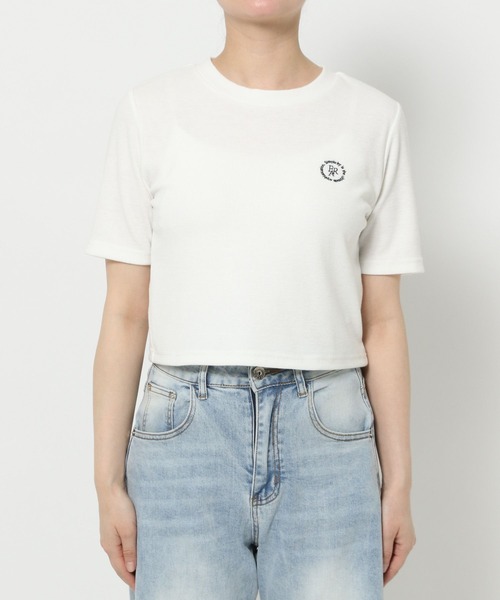 3.3 Field Trip （3.3フィールドトリップ）の「3.3 Field Trip／バックレースナンバーT（Tシャツ/カットソー・レディース・ホワイト/ブラック・FREE）」の16枚目の写真