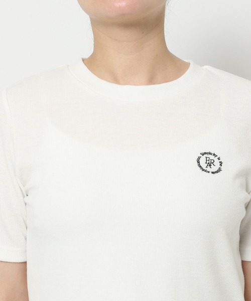 3.3 Field Trip （3.3フィールドトリップ）の「3.3 Field Trip／バックレースナンバーT（Tシャツ/カットソー・レディース・ホワイト/ブラック・FREE）」の19枚目の写真