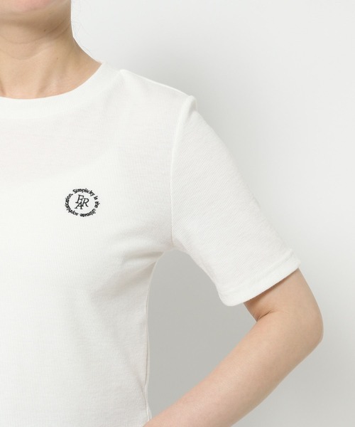 3.3 Field Trip （3.3フィールドトリップ）の「3.3 Field Trip／バックレースナンバーT（Tシャツ/カットソー・レディース・ホワイト/ブラック・FREE）」の21枚目の写真