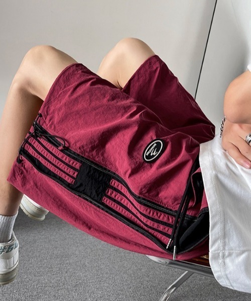 MGV(エムジーヴィー)の「サイドラインデザインハーフパンツ(その他パンツ・メンズ・グレー/ブラック/レッド・MEDIUM/LARGE/X-LARGE)」の19枚目の写真