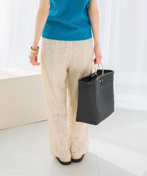 URBAN RESEARCH ROSSO WOMEN（アーバンリサーチ　ロッソ）の「レースパンツ（その他パンツ・レディース・ブラック/ホワイト・FREE）」の11枚目の写真