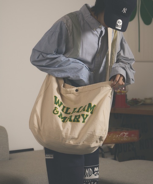 ALL RUNS(オールランズ)の「Canvas News Paper Bag(トートバッグ・メンズ・E/B・FREE)」の1枚目の写真