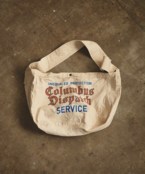 ALL RUNS(オールランズ)の「Canvas News Paper Bag(トートバッグ・メンズ・E/B・FREE)」の3枚目の写真