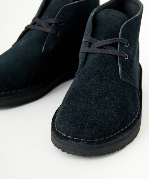 clarks（クラークス）デザートブーツ　UK10G　スウェード　ブラック CLARKS DESERT BOOTS クラークス デザートブーツ スウェード