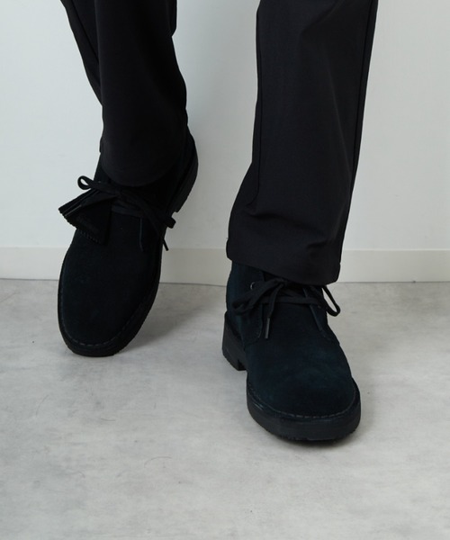 CLARKS/クラークス] デザートブーツ ゴアテックス ブラックスエード