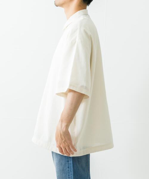 URBAN RESEARCH（アーバンリサーチ）の「『UR TECH DRYLUXE』高機能リネンポロシャツ（ポロシャツ・メンズ・バーガンディー/ベージュ/スミクロ・MEDIUM/LARGE）」の22枚目の写真