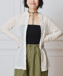 IENA - 18SS超美品LA BOUCLE 80ローントーションレースブラウス IENA LA BOUCLE - IENA LA BOUCLE イエナラブークル タイプ