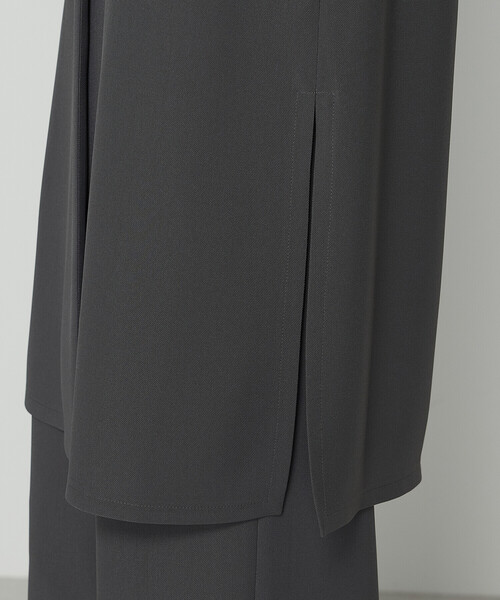 COMME CA(コムサ)の「【セットアップ対応】ストレッチカラミ ジレ(ベスト・レディース・グレイッシュベージュ/グレー/チャコールグレー・9号)」の17枚目の写真