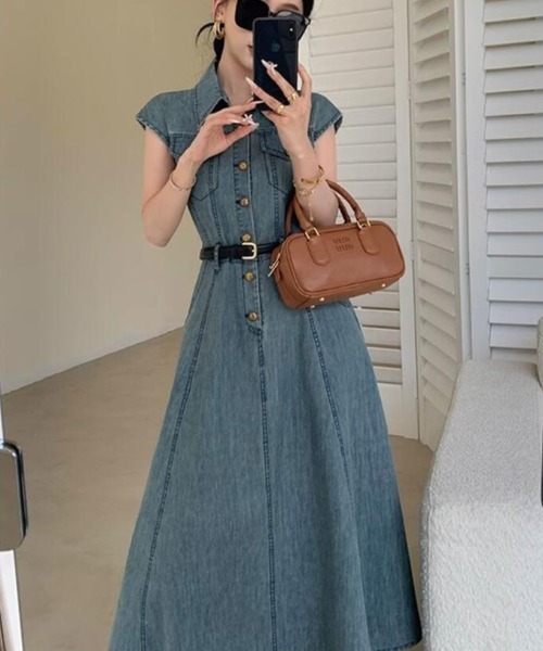 未使用 エルメス 刺繍 コットン デニム ワンピース ノースリーブ レッド 楽天市場】エルメス HERMES ワンピース コットン レッド