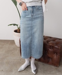 ROOPTOKYO | Back slit denim skirt / バックスリット デニムスカート 夏物 夏服(デニムスカート)
