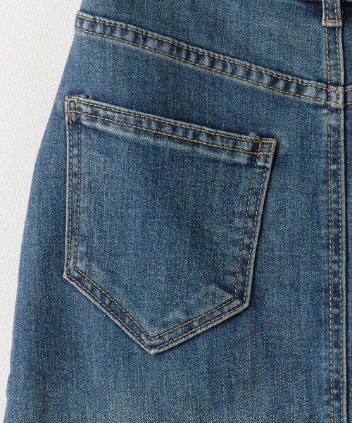 ROOPTOKYO(ループトウキョウ)の「Back slit denim skirt / バックスリット デニムスカート 夏物 夏服(デニムスカート・レディース・ネイビー/ライトブルー・S/M)」の8枚目の写真