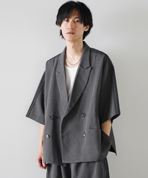 MinoriTY】ダブルテーラードジャケットセットアップ ジャケット+