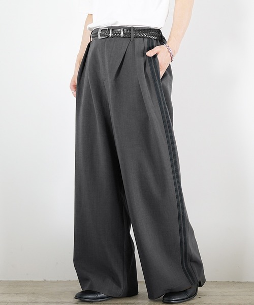 MinoriTY(マイノリティ)の「【MinoriTY】ダブルテーラードジャケットセットアップ ジャケット+スラックス2点セット メンズ 夏服(セットアップ・メンズ・チャコール/ブラウン/ブラック・S/L/M)」の15枚目の写真