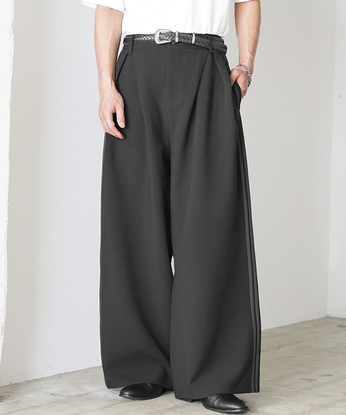 MinoriTY(マイノリティ)の「【MinoriTY】ダブルテーラードジャケットセットアップ ジャケット+スラックス2点セット メンズ 夏服(セットアップ・メンズ・チャコール/ブラウン/ブラック・S/L/M)」の17枚目の写真