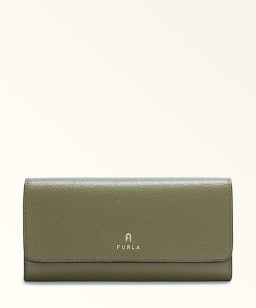 FURLA（フルラ）の「フルラ カメリア (Furla Camelia) 長財布 XL（財布・レディース・グレー/フューシャピンク/ベージュ/オリーブ/ベビーピンク/ブラック・ONE SIZE）」の4枚目の写真