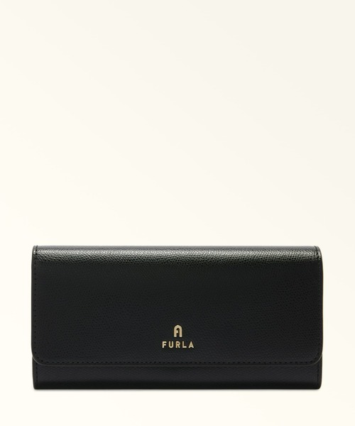 FURLA（フルラ）の「フルラ カメリア (Furla Camelia) 長財布 XL（財布・レディース・グレー/フューシャピンク/ベージュ/オリーブ/ベビーピンク/ブラック・ONE SIZE）」の2枚目の写真