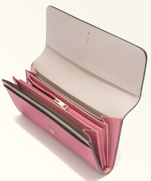 FURLA（フルラ）の「フルラ カメリア (Furla Camelia) 長財布 XL（財布・レディース・グレー/フューシャピンク/ベージュ/オリーブ/ベビーピンク/ブラック・ONE SIZE）」の22枚目の写真