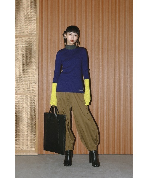 美品　ONMO TUCK DESIGN COCOON PT オーエムエムオー セール】TUCK DESIGN COCOON PT（その他パンツ）｜OMMO
