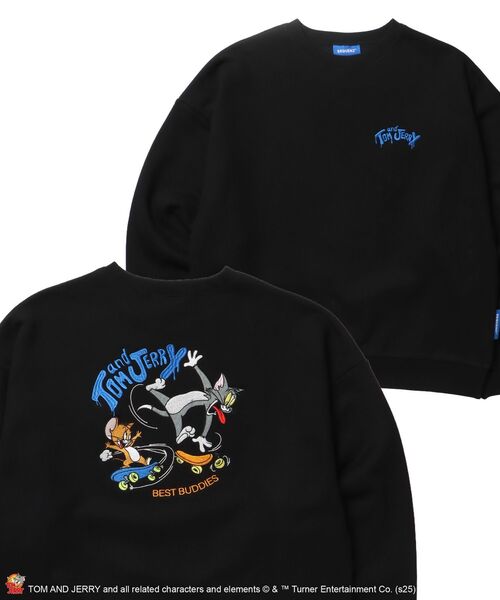 セール】【SEQUENZ（シークエンズ）】TJ SKATE BOARD C/N SWEAT / トム