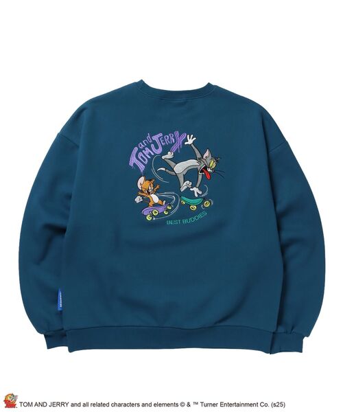 セール】【SEQUENZ（シークエンズ）】TJ SKATE BOARD C/N SWEAT / トム