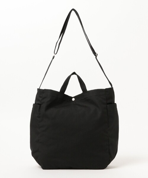 DANTON（ダントン）の「【WEB限定】DANTON / CANVAS 2WAY TOTE BAG〈QUARTIER LATIN〉（トートバッグ・レディース・ブラック/ベージュ・ONE SIZE）」の6枚目の写真