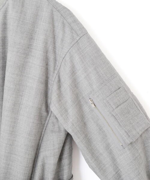 ◇サキソニーウエストベルトパフィージャケット（ミリタリージャケット